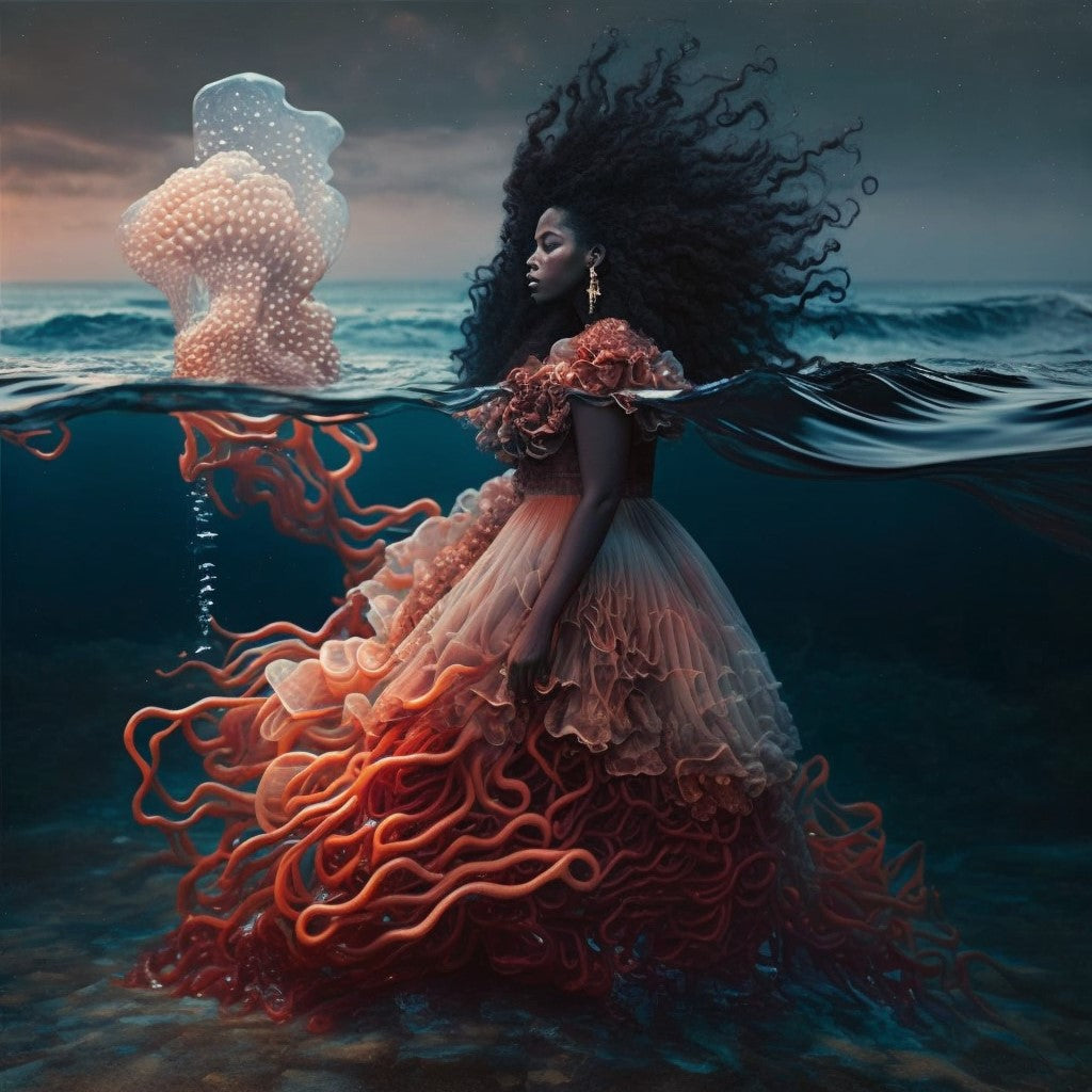 5x7 Yemoja Poster