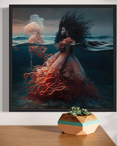 Yemoja Canvas Print