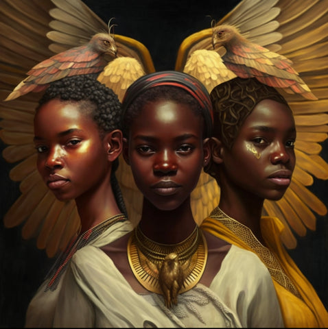 The Golden Three Print