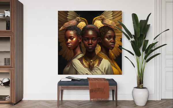 The Golden Three Print